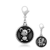 Steel Clip-On Charms T415L VNISTAR Clip On Charms