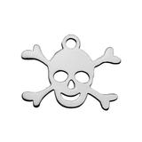 Stainless Steel Polished Charms T421 VNISTAR Steel Small Charms