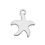 Stainless Steel Polished Charms T426 VNISTAR Steel Small Charms