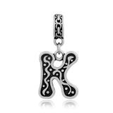 Steel Dangle Charms T437P VNISTAR Dangle Charms