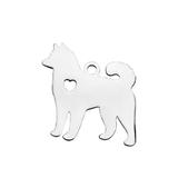 Stainless Steel Polished Charms T441 VNISTAR Steel Small Charms