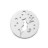 Stainless Steel Polished Charms T469 VNISTAR Metal Charms