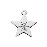 Stainless Steel Polished Charms T483 VNISTAR Metal Charms