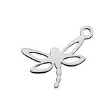 Stainless Steel Polished Charms T488 VNISTAR Metal Charms