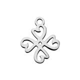 Stainless Steel Polished Charms T490 VNISTAR Steel Small Charms