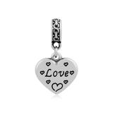 Steel Dangle Charms T513P VNISTAR Dangle Charms