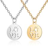 Stainless Steel Pendant Necklace TN450 VNISTAR Stainless Steel Charm Necklaces