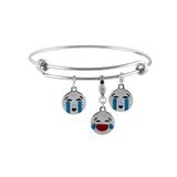 Stainless Steel Emoji Bangle VBA019S VNISTAR Bangles