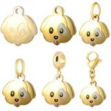 Stainless Steel Emoji Charms VC024G VNISTAR Emoji Steel Charms