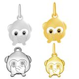 Stainless Steel Emoji Charms VC032 VNISTAR Emoji Steel Charms