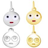 Stainless Steel Emoji Charms VC039 VNISTAR Emoji Steel Charms