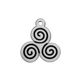 Stainless Steel Small Charm VC093-1 VNISTAR Steel Small Charms