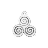 Stainless Steel Small Charm VC093-2 VNISTAR Steel Small Charms