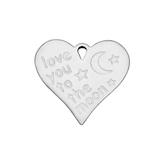 Stainless Steel Charms VC226-2 VNISTAR Stainless Steel Charms