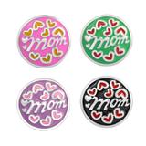 Love Mom Snap Button Charms VNC002 VNISTAR Snap Button Charms
