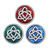 Celtic Heart Snap Button Charms VNC004 VNISTAR Snap Button Charms