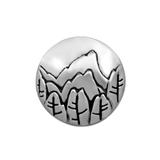 Nature Moutain Snap Button Charms VNC023 VNISTAR Snap Button Charms