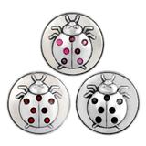 Ladybug Snap Button Charms VNC028 VNISTAR Snap Button Charms