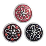 Flower Snap Button Charms VNC038 VNISTAR Snap Button Charms