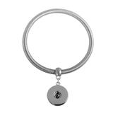 Alloy Bangle with Snap Button Pendant VNP056 VNISTAR Snap Button Accessories