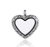 Vnistar metal alloy heart locket charm VSP057 VSP057 VNISTAR Metal Charms